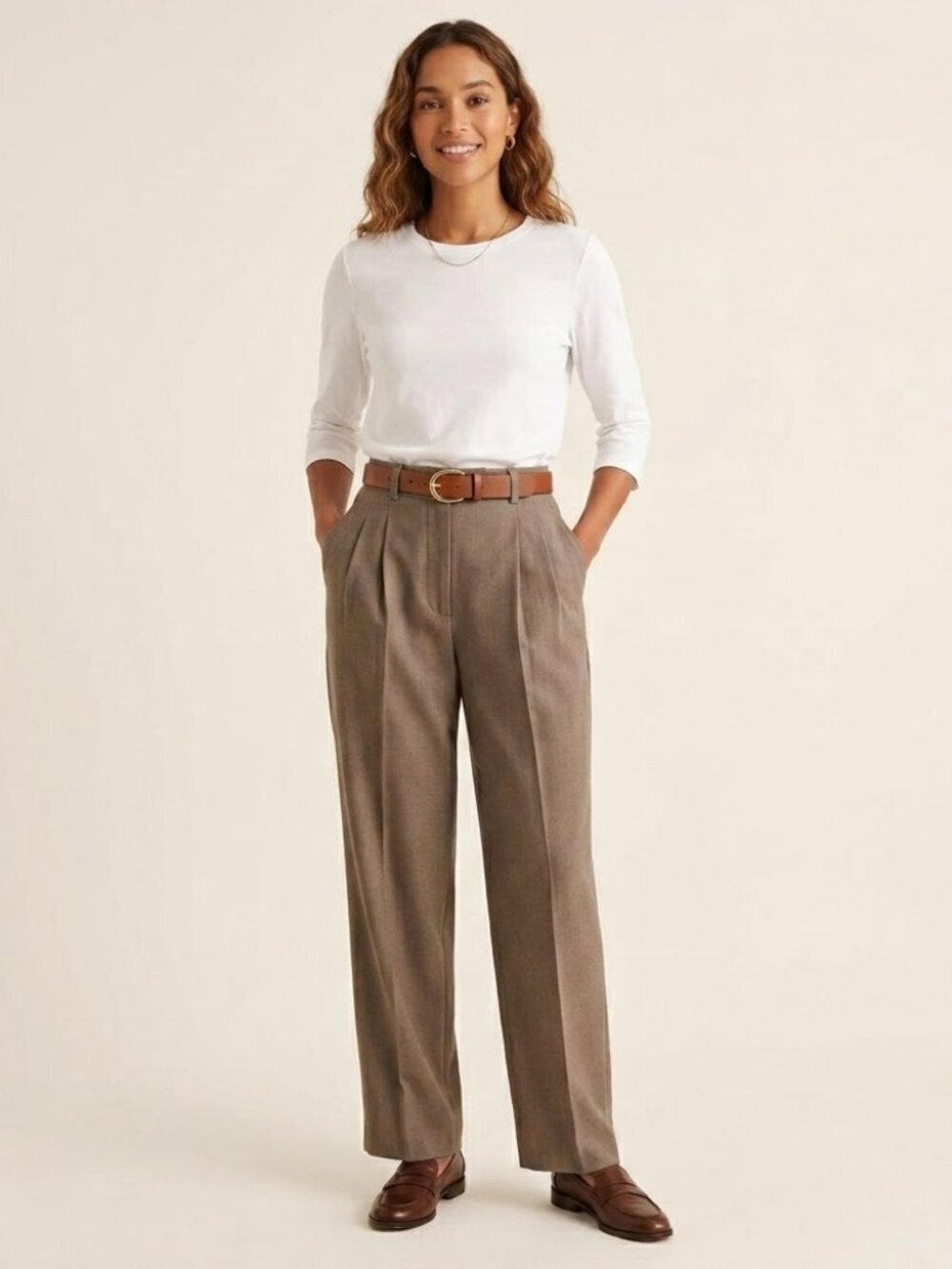 Barry Bricken Wool Pants